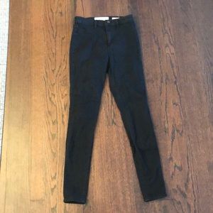 Hollister high rise jean legging, 5R / 27, black
